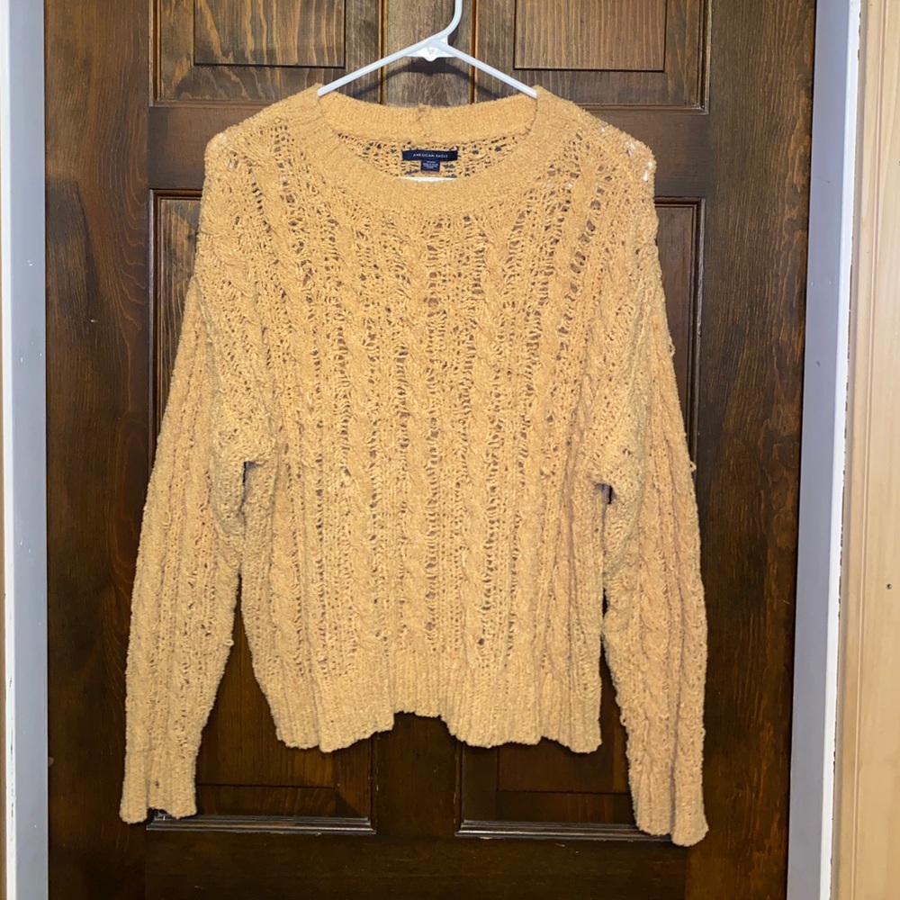 Distressed American Eagle Sweater
